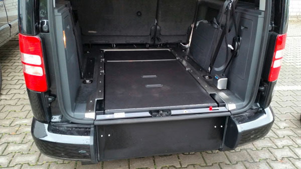 Verladesystem - Rampe  VW-Caddy 3