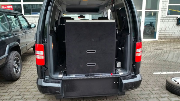 Verladesystem - Rampe  VW-Caddy 4
