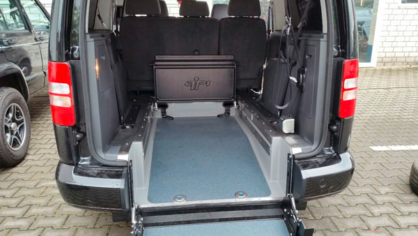 Verladesystem - Rampe  VW-Caddy 7